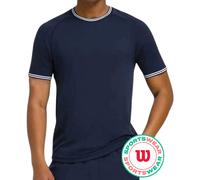 T-shirt da uomo Wilson Court Perfomance Crew - Blu (M)