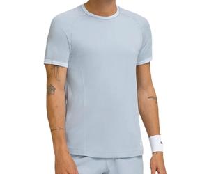 T-shirt da uomo Wilson Court Performance Crew - Blu (S)