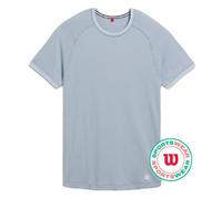 T-shirt da uomo Wilson Court Performance Crew - Blu (XL)
