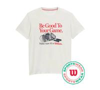 T-shirt da uomo Wilson Easy Street - Bianco (M)