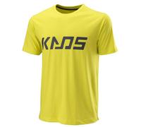 T-shirt da uomo Wilson Kaos Tech Tee - sulphur spring - Giallo (S)