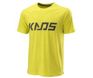 T-shirt da uomo Wilson Kaos Tech Tee - sulphur spring - Giallo (S)