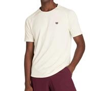 T-shirt da uomo Wilson Serve Out - sandrift - Beige (S)