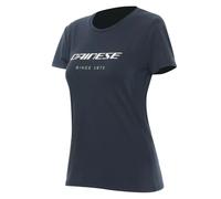 T-SHIRT DAINESE ESSENCE WORDMARK DONNA CARBONIO GIROCOLLO ESTIVA MANICHE CORTE