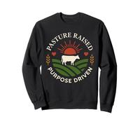 T-shirt Dairy Farmer Pride Udder Humor Country Milk Life Felpa