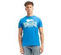 Lonsdale Pantaloncini sportivi da uomo, Blu Royal/bianco, XXL