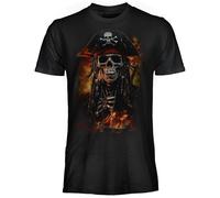 T-Shirt Dark Ember - Bambino - pirata - Bimbo ragazzino Maglia Maglietta cotone