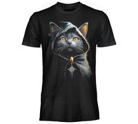 T SHIRT DARK EMBER GATTO STREGONE ORIGINALE ragazzo/a adulto/a Maglia Maglietta