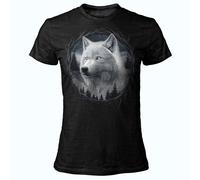 T SHIRT DARK EMBER LUPO WOMAN ORIGINALE ragazzo/a adulto/a Maglia Maglietta