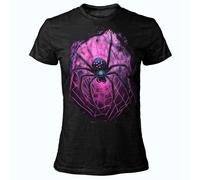 T SHIRT DARK EMBER RAGNO WOMAN NER ORIGINALE ragazzo/a adulto/a Maglia Maglietta