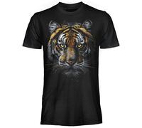 T SHIRT DARK EMBER TIGRE ORIGINALE ragazzo/a adulto/a Maglia Maglietta nera