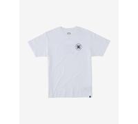 T-shirt DC Shoes Pilot manica corta bianco nero - M