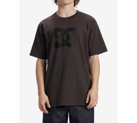 T-shirt DC Shoes Star Pigment Dye manica corta grigio scuro - XL