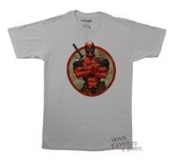 T-Shirt Deadpool Bullseye Marvel Comics Adulto