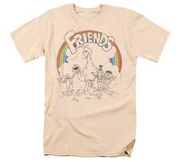T-Shirt Degli Amici Di Sesame Street Per Adulti