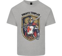 T-Shirt Dei Cavalieri Templari Di San Giorgio Inghilterra Per Bambini