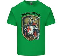 T-Shirt Dei Cavalieri Templari Di San Giorgio Inghilterra Per Bambini