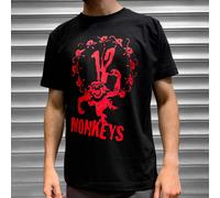 T-Shirt Del Film Army Of The 12 Monkeys / Aliens Predator Marvel Dc Comics Uomo