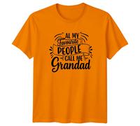 T-shirt del nonno Tutte le mie persone preferite Call Me Grandad divertente...