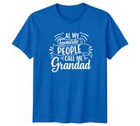T-shirt del nonno Tutte le mie persone preferite Call Me Grandad divertente...