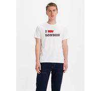 T shirt Destination Bianco / Levi London White+ levi > clothing > men > t > shirts