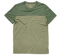 Devold - Classic Linear Tee - Maglia merino XL olivia