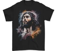 T-Shirt Di Gesù Cristo Uomo 100% Cotone