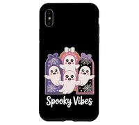 T-shirt di Halloween pastello Kawaii Ghost Cute Spooky Vibes Custodia per iPhone XS Max