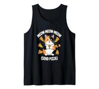 T-shirt di meme gatto divertente Meow manda la tee di amante Canotta