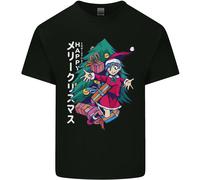 T-Shirt Di Natale Elf Anime Per Bambini Ragazzi E Ragazze