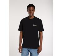 Dickies - T-shirt nera con stampa grafica “Donut House” sul retro-Nero S