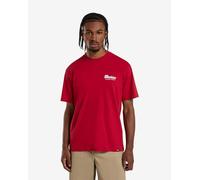 T-shirt Dickies Lewistown manica corta rosso bianco - M