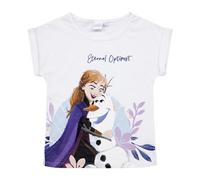 T-Shirt Disney Frozen Elsa Olaf Maglia 8 Anni Maniche Corte Bambina Cotone 6789