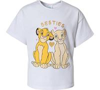 T-Shirt Disney Il Re Leone Maglietta Maniche Corte Maglia Bambina in Cotone 5184