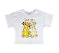 T-shirt Disney Il Re Leone maglietta maniche corte maglia bambina in cotone 5184