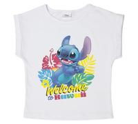 T-shirt Disney Lilo e Stitch bambina maglia maniche corte in cotone 7081