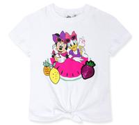 T-shirt Disney Minnie Mouse e Paperina bambina maglia maniche corte cotone 7091
