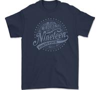 T-Shirt Distressed Per L'82° Compleanno Fatta Nel 1944 Uomo 100% Cotone