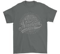 T-Shirt Distressed Per L'82° Compleanno Fatta Nel 1944 Uomo 100% Cotone