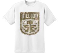 T-Shirt Distressed Walking Dead HILLTOP Uomini Negan Rik Daryl Lucile Kingdom TV