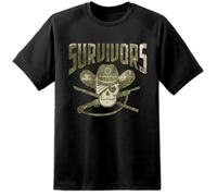 T-Shirt Distressed Walking Dead Survivors Negan Rik Daryl Lucile Kingdom TV