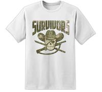 T-Shirt Distressed Walking Dead Survivors Negan Rik Daryl Lucile Kingdom TV