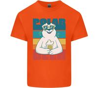 T-Shirt Divertente Con Orso Polare Per Bambini Ragazzi E Ragazze