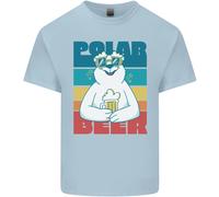 T-Shirt Divertente Con Orso Polare Per Bambini Ragazzi E Ragazze