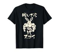 T-shirt divertente, coniglio, coniglio, allenamento muscolare, carino, vestiti animali, uomo, divertente, merci divertenti, regalo Maglietta