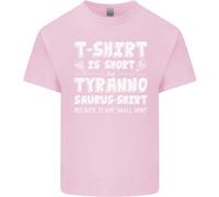 T-Shirt Divertente In Cotone Uomo Tyrannosaurus Rex Dinosaur T-Rex