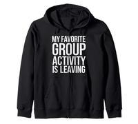 T-Shirt Divertente Introversa Ansia Sociale Introversa Felpa con Cappuccio