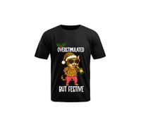 T-Shirt Divertente Ma Festoso Per La Notte Di Natale