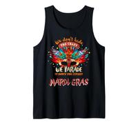 T-Shirt Divertente Mardi Gras New Orleans Parade Canotta