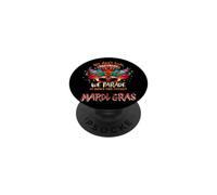 T-shirt divertente Mardi Gras New Orleans Parade PopSockets PopGrip Adesivo